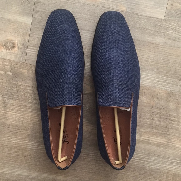 Florsheim Postino Plain Toe Linen Slip On - Picture 2 of 9